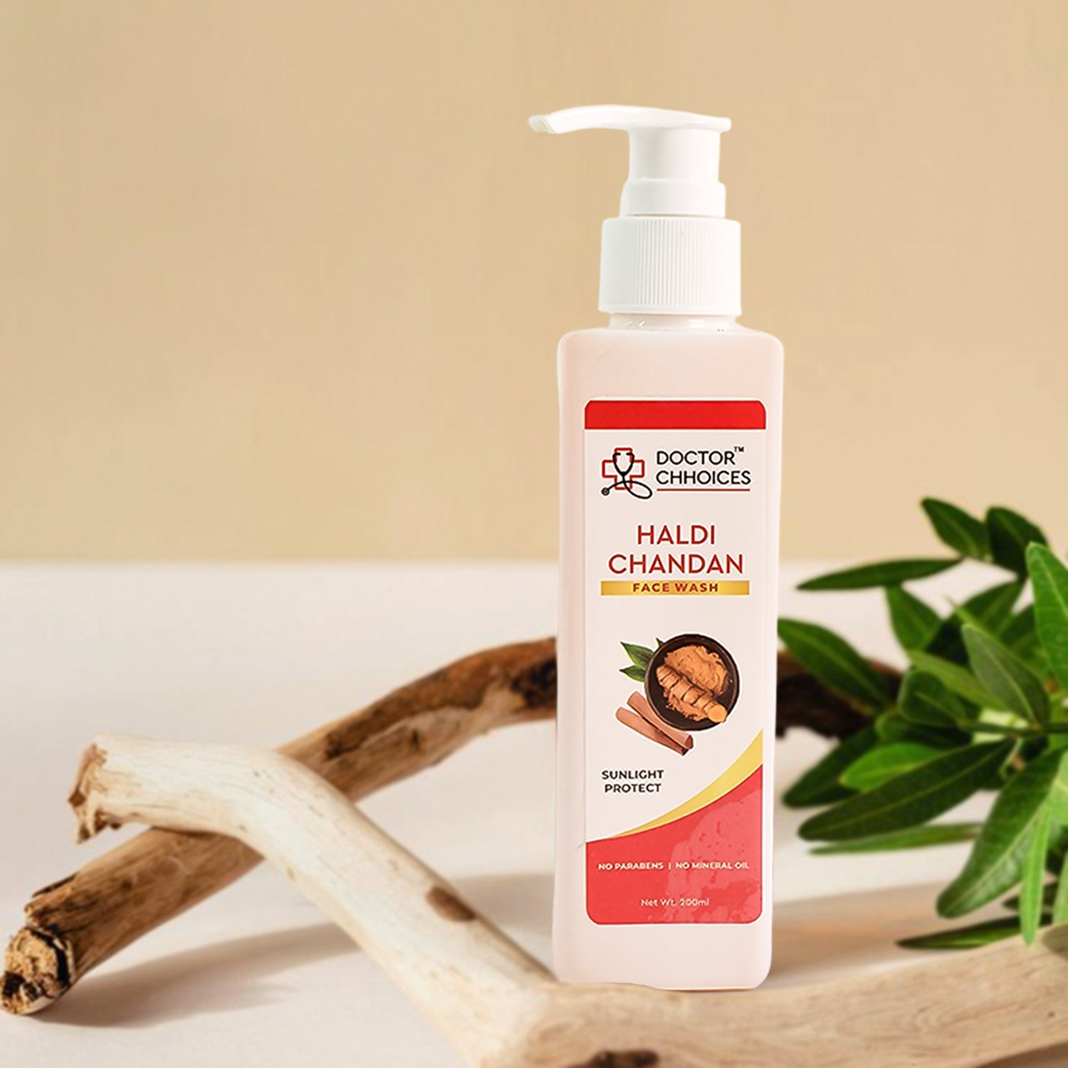Doctor Chhoices / Choices Haldi Chandan Face Wash 200 ml (1 Pc) Doctor Chhoices / Choices Haldi Chandan Face Wash 200 ml (1 Pc)